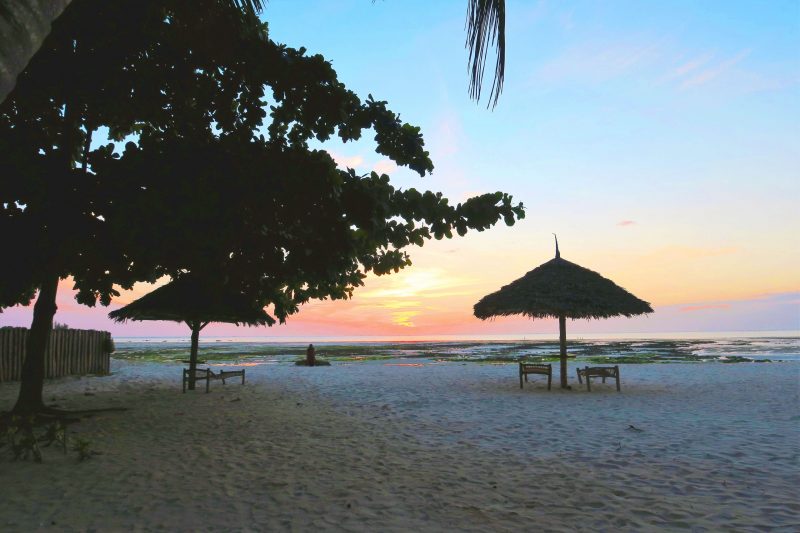 Zanzibar al Tramonto mare isole