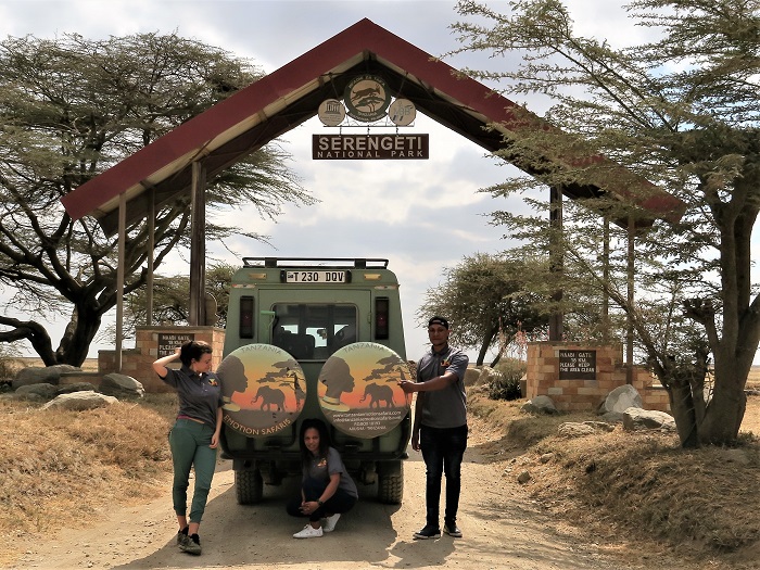 Dotazioni in visita al Serengeti